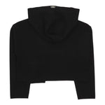 Liu Jo Maglia tinta unita con Cappuccio Nero per Bambina GF5085XX NERO LIU JO 