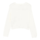 Liu Jo Maglia Girocollo tinta unita con Logo Panna per Bambina GF5089XXXXX PANNA LIU JO 