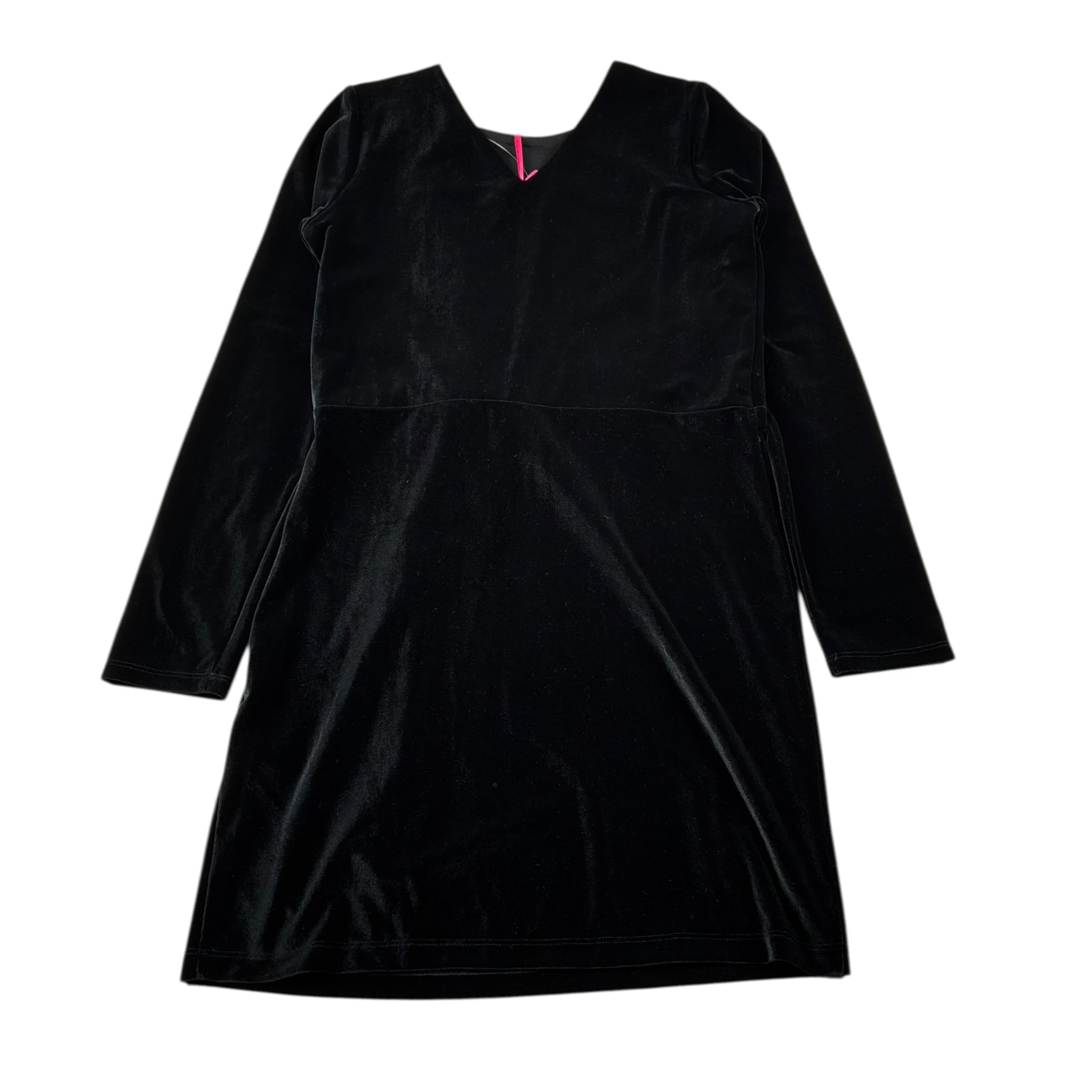 Liu Jo Abito In Velluto tinta unita Manica Lunga Nero per Bambina GF5091 NERO LIU JO 