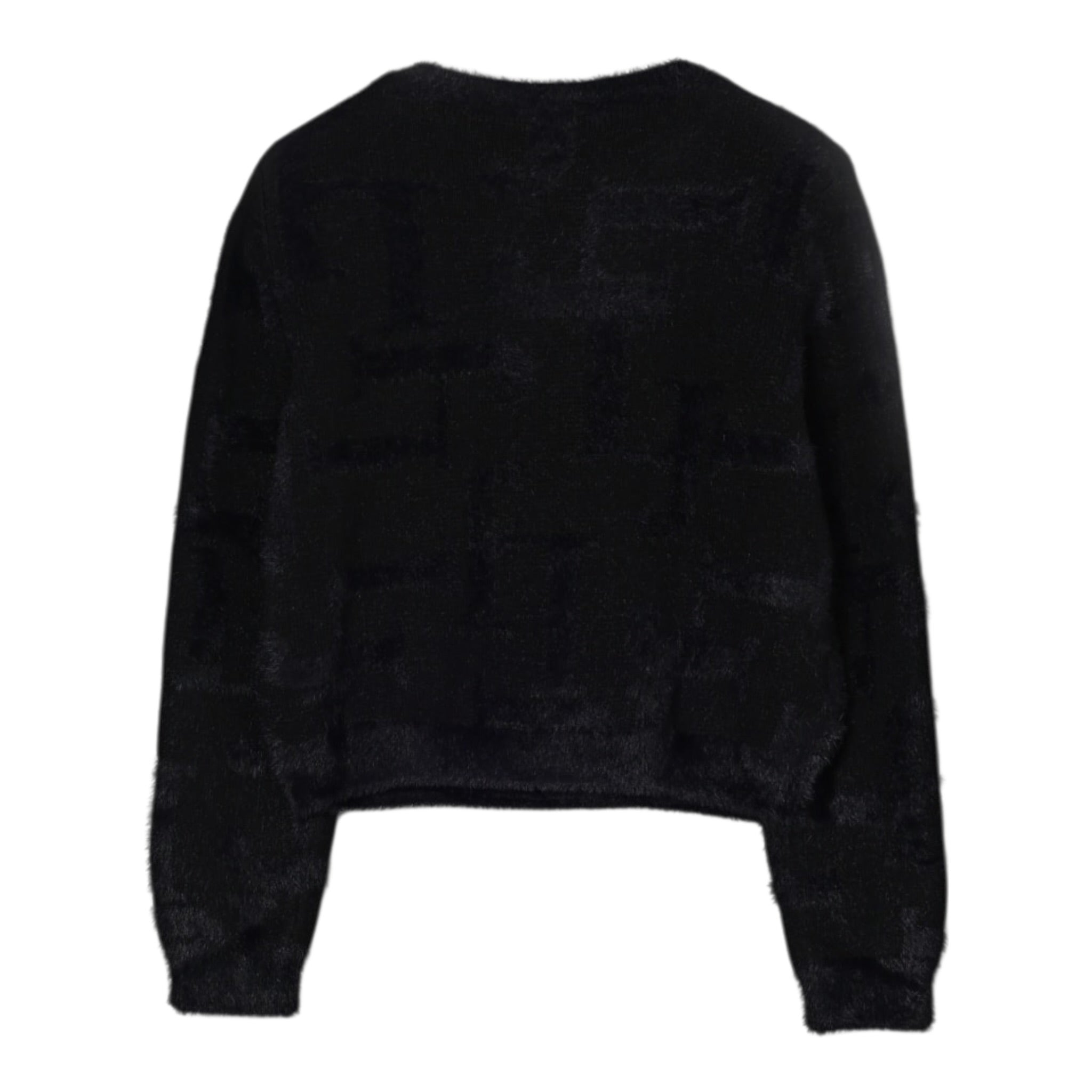 Liu Jo Maglia Girocollo tinta unita Nero per Bambina GF5110 NERO LIU JO 