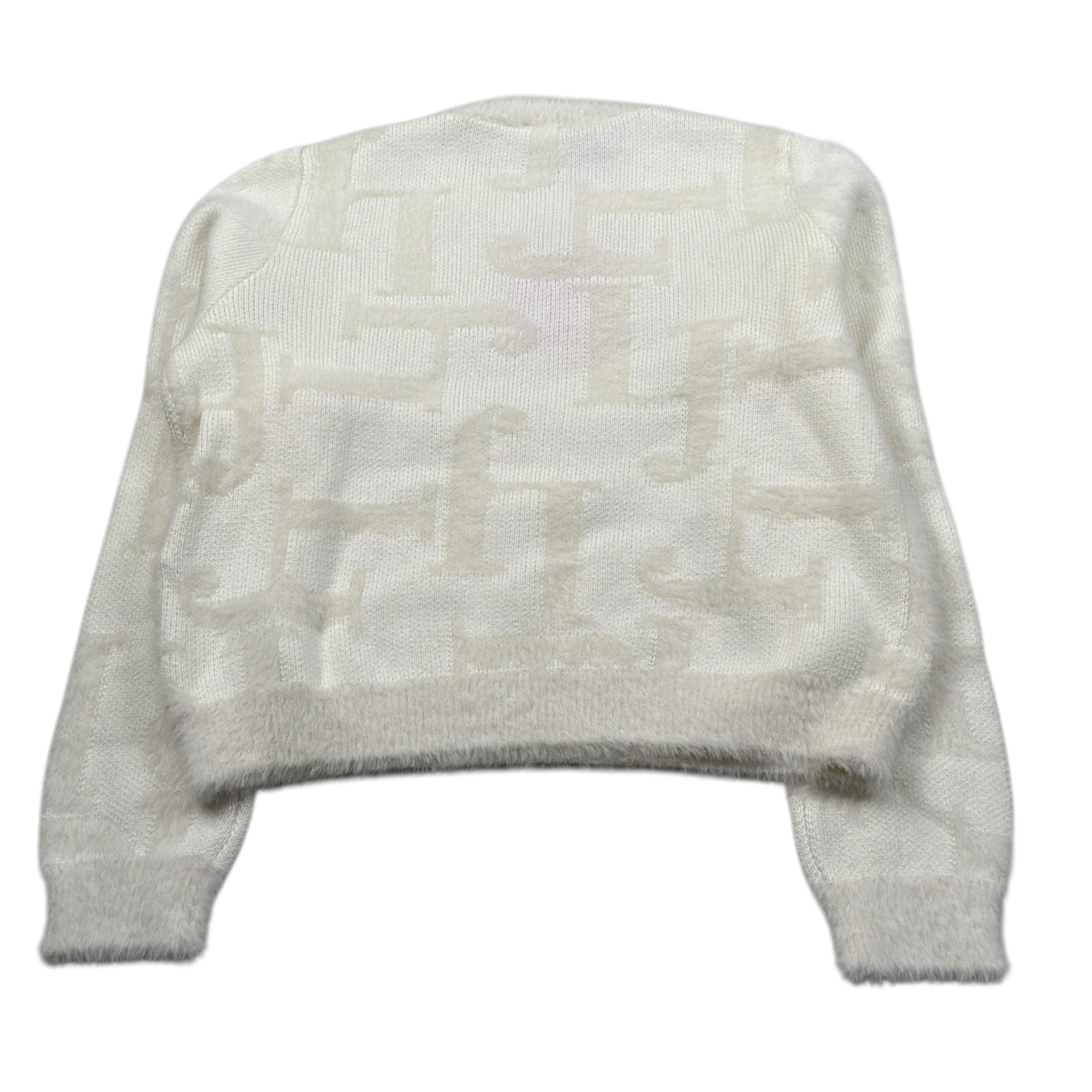 Liu Jo Maglia Girocollo tinta unita Panna per Bambina GF5110 PANNA LIU JO 