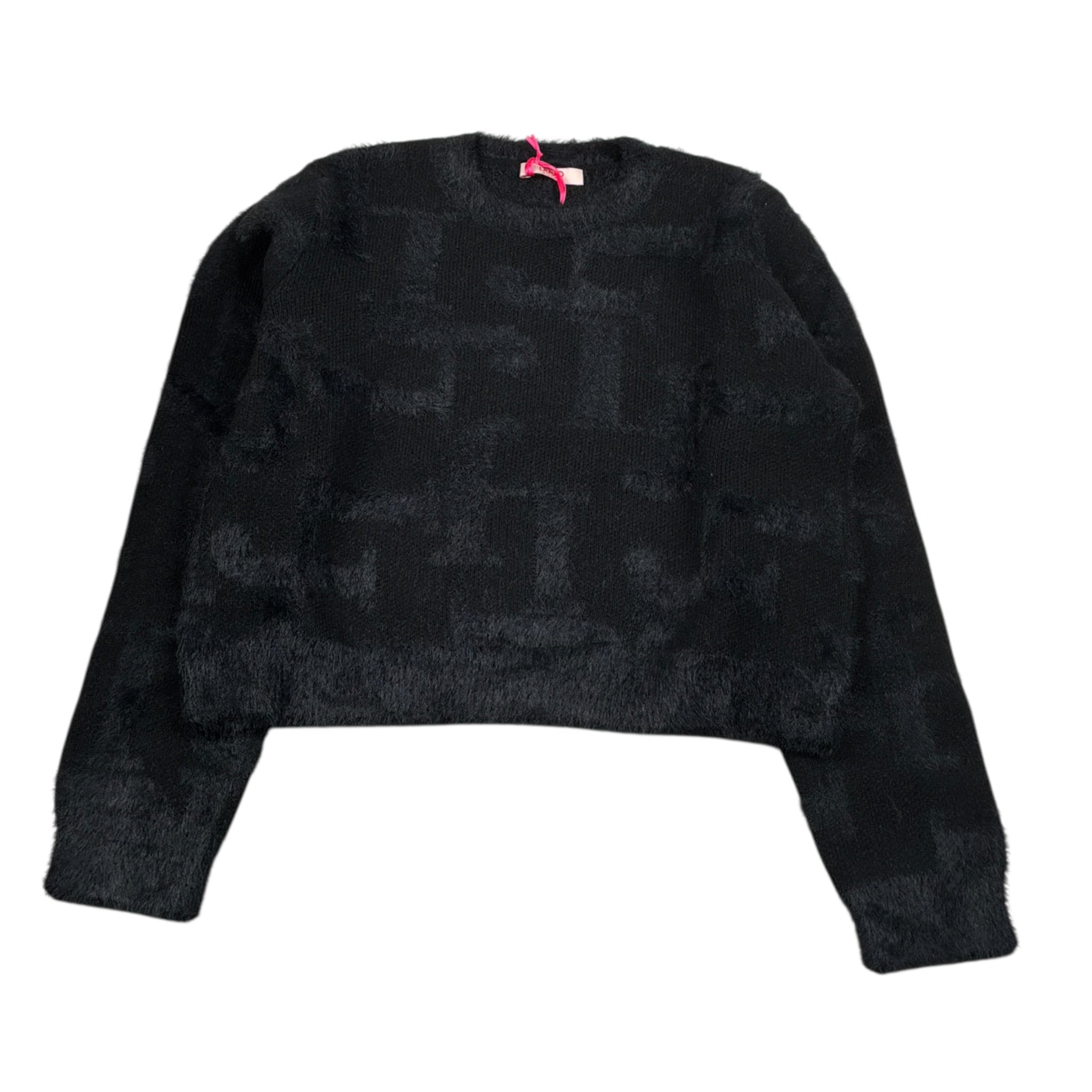 Liu Jo Maglia Girocollo tinta unita Nero per Bambina GF5110X NERO LIU JO 