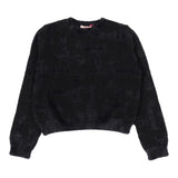 Liu Jo Maglia Girocollo tinta unita Nero per Bambina GF5110XX NERO LIU JO 