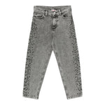 Liu Jo Jeans tinta unita con Brillantini Nero per Bambina GF5123X NERO LIU JO 