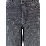 Liu Jo Jeans tinta unita con Brillantini Grigio per Bambina GF5126X GRIGIO LIU JO 