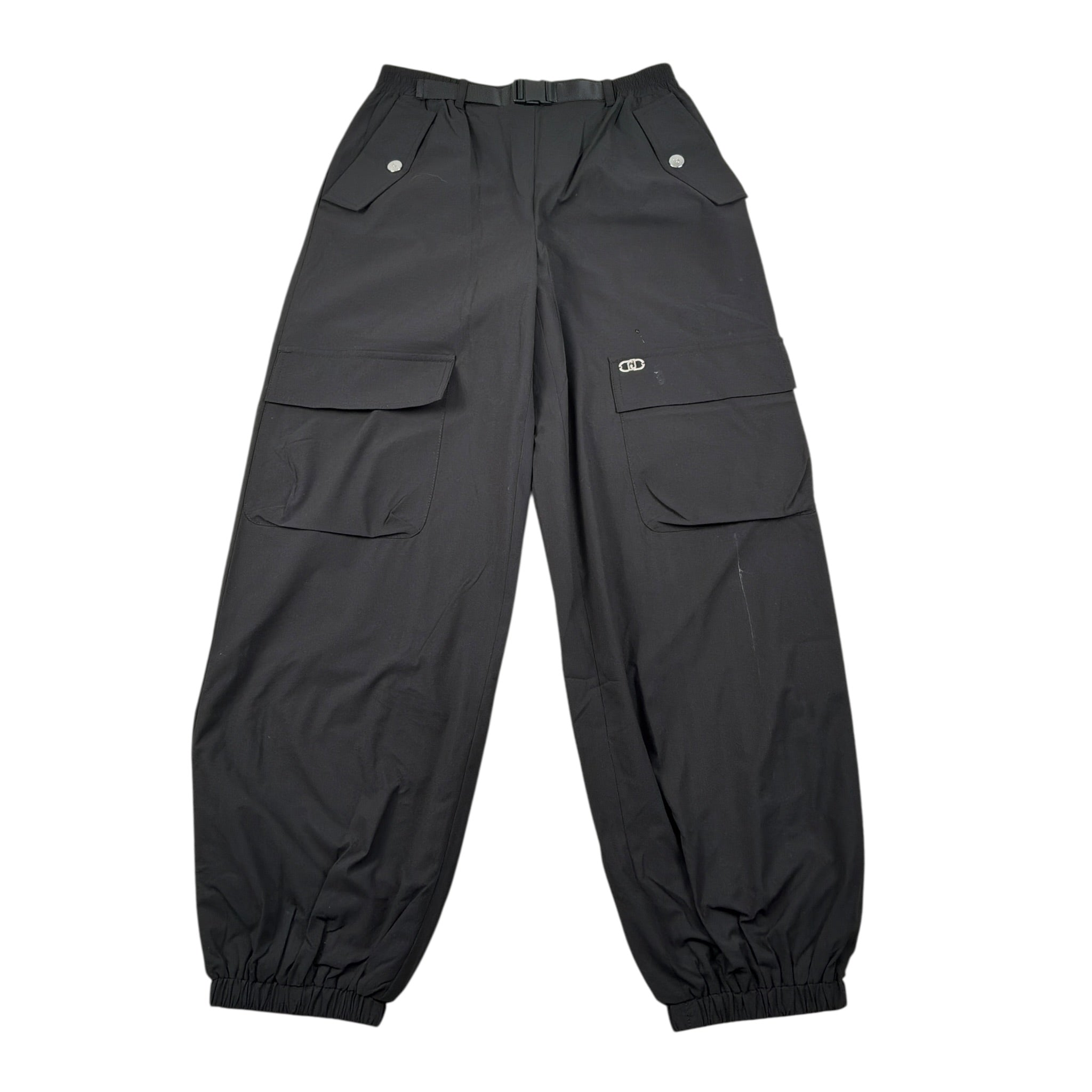 Liu Jo Pantalone tinta unita con Elastico In Vita Nero per Bambina GF5145 NERO LIU JO 