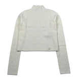 Liu Jo Maglia Mezzo Collo tinta unita Panna per Bambina GF5165 PANNA LIU JO 