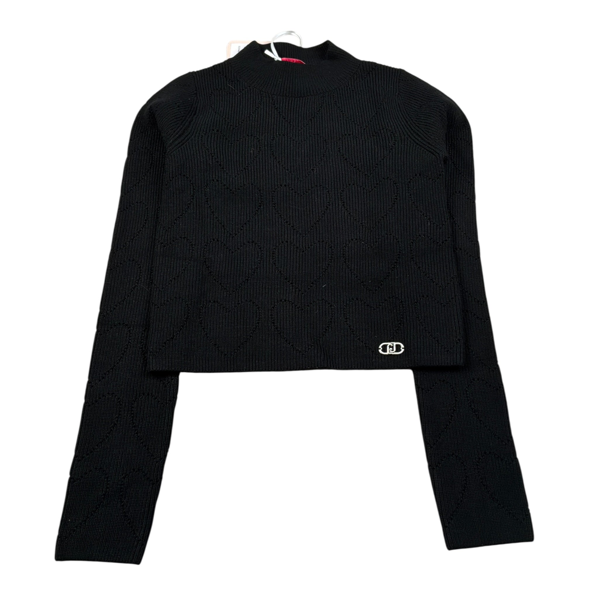 Liu Jo Maglia Mezzo Collo tinta unita Nero per Bambina GF5165X NERO LIU JO 