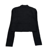 Liu Jo Maglia Mezzo Collo tinta unita Nero per Bambina GF5165X NERO LIU JO 