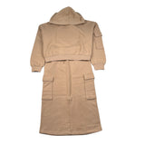 Liu Jo Completo 2 Pezzi Felpa-Gonna tinta unita Beige per Bambina GF5196 BEIGE LIU JO 