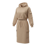Liu Jo Completo 2 Pezzi Felpa-Gonna tinta unita Beige per Bambina GF5196X BEIGE LIU JO 