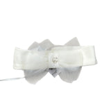 Liu Jo Fascia Capelli tinta unita Xon Tulle Bianco per Neonata HA5041X BIANCO LIU JO 