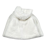 Liu Jo Giubbino tinta unita con Zip Cappuccio Bianco per Neonata HF3016 BIANCO LIU JO 