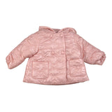Liu Jo Giubbino tinta unita con Cappuccio E Bottoni Rosa per Neonata HF4006 ROSA LIU JO 