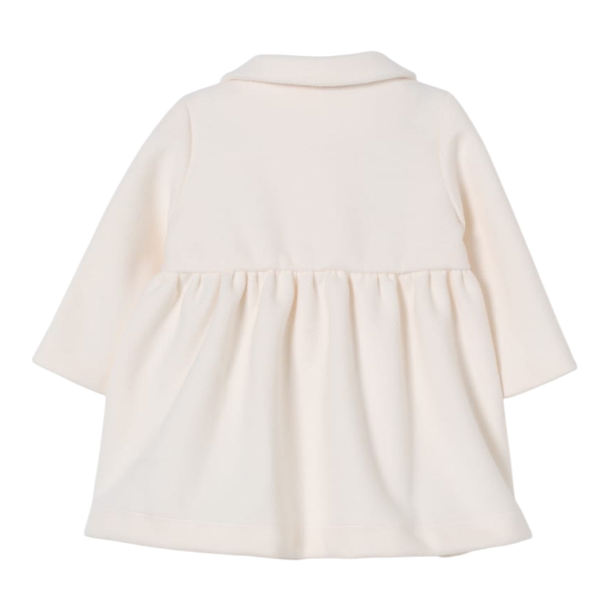 Liu Jo Cappotto tinta unita con Logo Panna per Neonata HF5015 PANNA LIU JO 