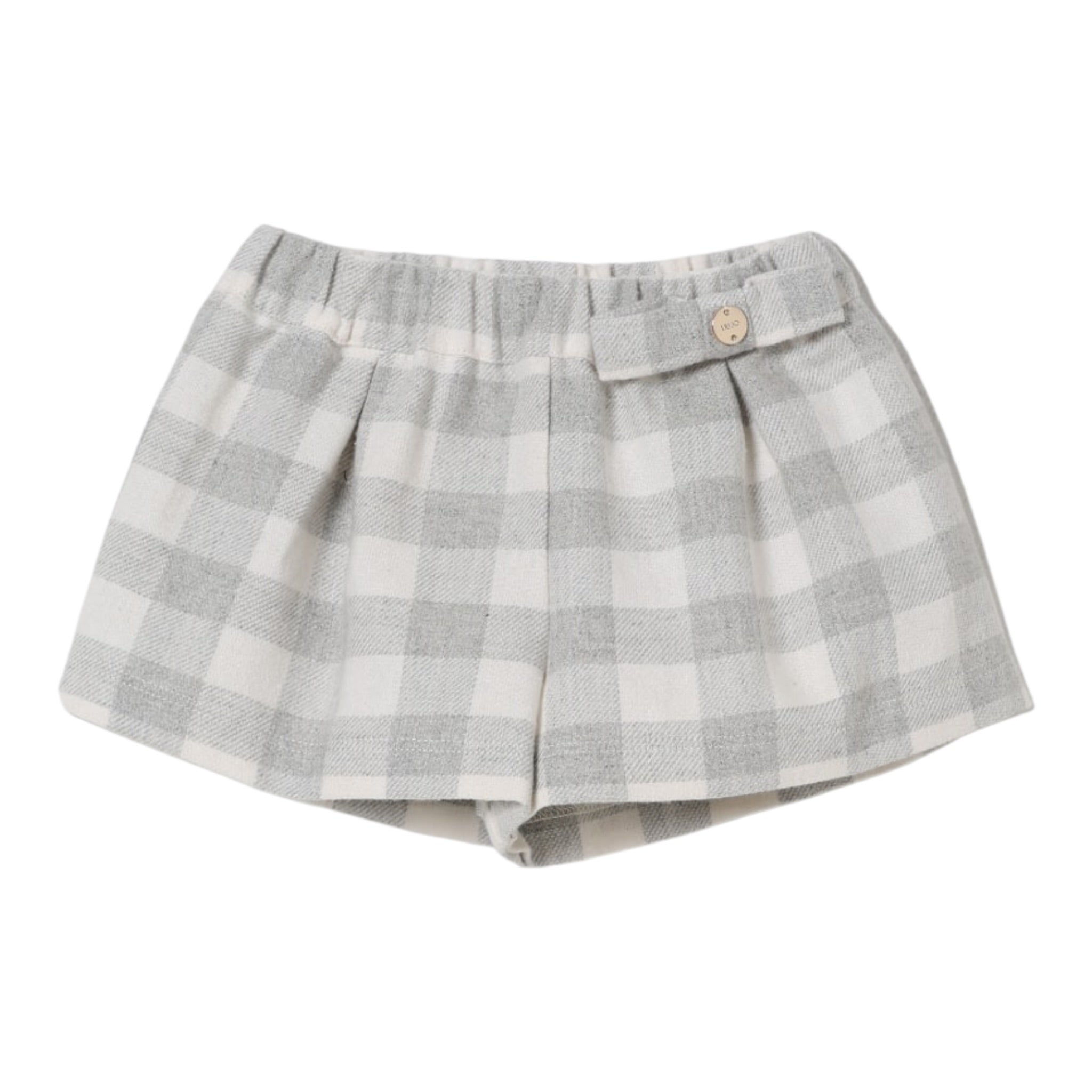 Liu Jo Short tinta unita con Elastico In Vita Grigio per Neonata HF5017X GRIGIO LIU JO 