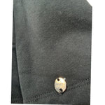 Liu Jo Felpa tinta unita con Zip Nero per Neonata HF5020 NERO LIU JO 