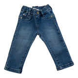Liu Jo Jeans tinta unita con Elastico In Vita Blu per Neonata HF5031 BLU LIU JO 