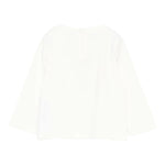 Liu Jo Shirt Girocollo tinta unita con Stampa Panna per Neonata HF5052 PANNA LIU JO 