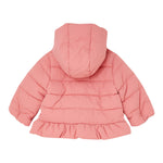 Liu Jo Giubbino tinta unita con Cappuccio Rosa per Neonata HF5054 ROSA LIU JO 