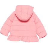 Liu Jo Giubbino tinta unita con Cappuccio Rosa per Neonata HF5054X ROSA LIU JO 