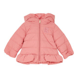 Liu Jo Giubbino tinta unita con Cappuccio Rosa per Neonata HF5054XX ROSA LIU JO 