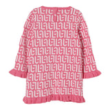 Liu Jo Abito Manica Lunga Stampa Fantasia Rosa per Neonata HF5055 ROSA LIU JO 