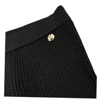 Liu Jo Pantalone tinta unita con Elastico In Vita Nero per Neonata HF5057 NERO LIU JO 