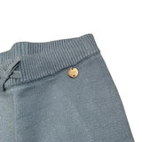 Liu Jo Pantalone tinta unita con Elastico In Vita Azzurro per Neonata HF5073XX AZZURRO LIU JO 