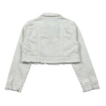 Liu Jo Giubbino In Denim tinta unita Bianco per Neonata KA4027N BIANCO LIU JO 