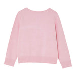 Liu Jo Maglia tinta unita con Ricamo Rosa per Bambina KA4035J ROSA LIU JO 