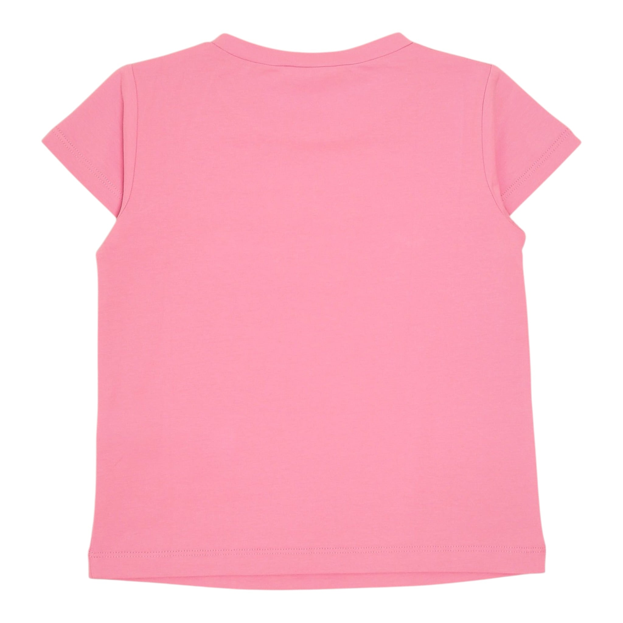 Liu Jo T-Shirt tinta unita con Stampa Rosa per Bambina KA5094J ROSA LIU JO 
