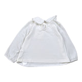 Liu Jo Camicia tinta unita con Colletto Bianco per Neonata KF2159 BIANCO LIU JO 