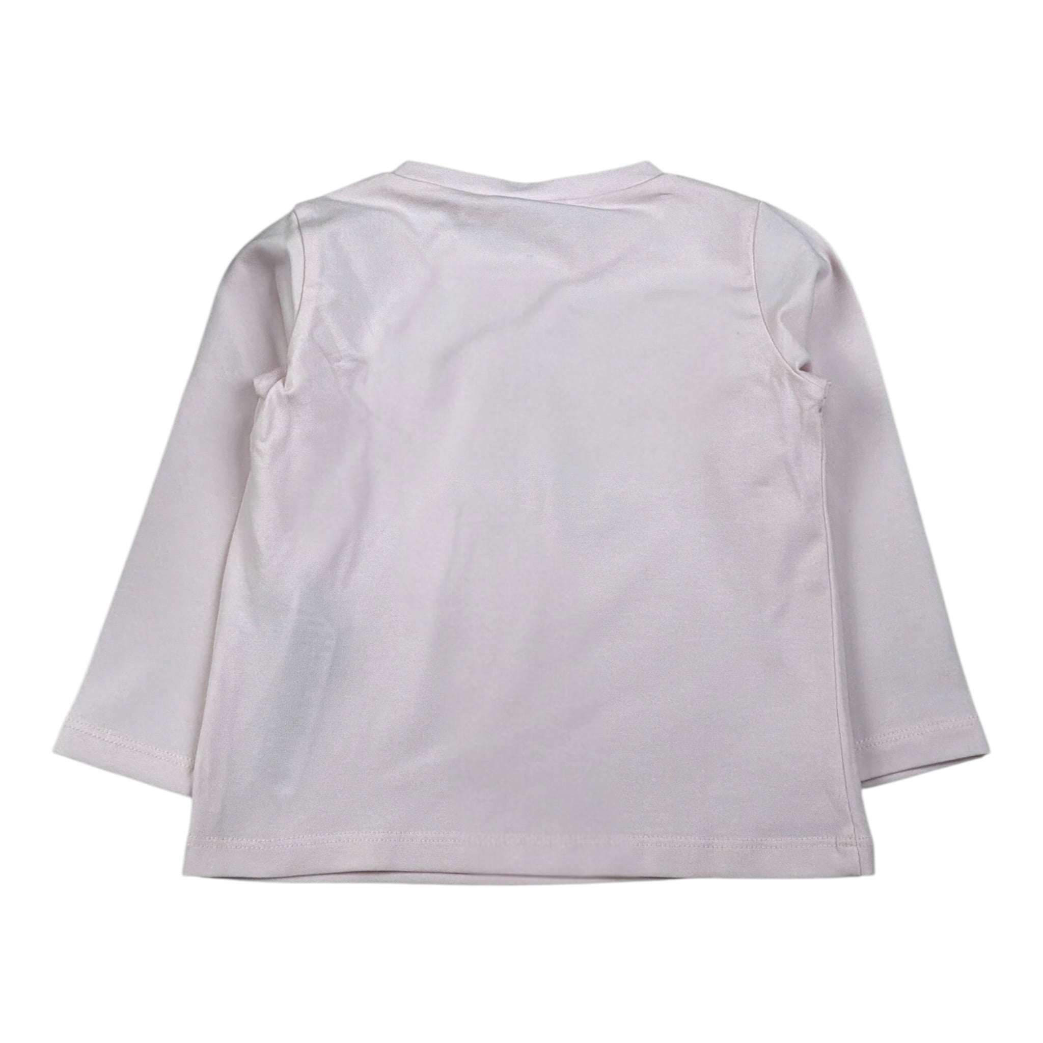 Liu Jo Shirt tinta unita con Stampa Rosa per Neonata KF3051 ROSA LIU JO 