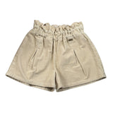 Liu Jo Short tinta unita con Elastico In Vita Beige per Bambina KF3094 BEIGE LIU JO 
