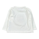 Liu Jo Shirt tinta unita con Stampa Bianco per Neonata KF3106 BIANCO LIU JO 
