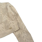 Liu Jo Coprispalle tinta unita Traforato Beige per Bambina KF3120 BEIGE LIU JO 