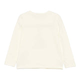 Liu Jo Shirt tinta unita con Stampa Panna per Bambina KF4066 PANNA LIU JO 