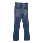 Liu Jo Jeans tinta unitaa con Girovita Regolabile Blu per Bambina KF4078 BLU LIU JO 
