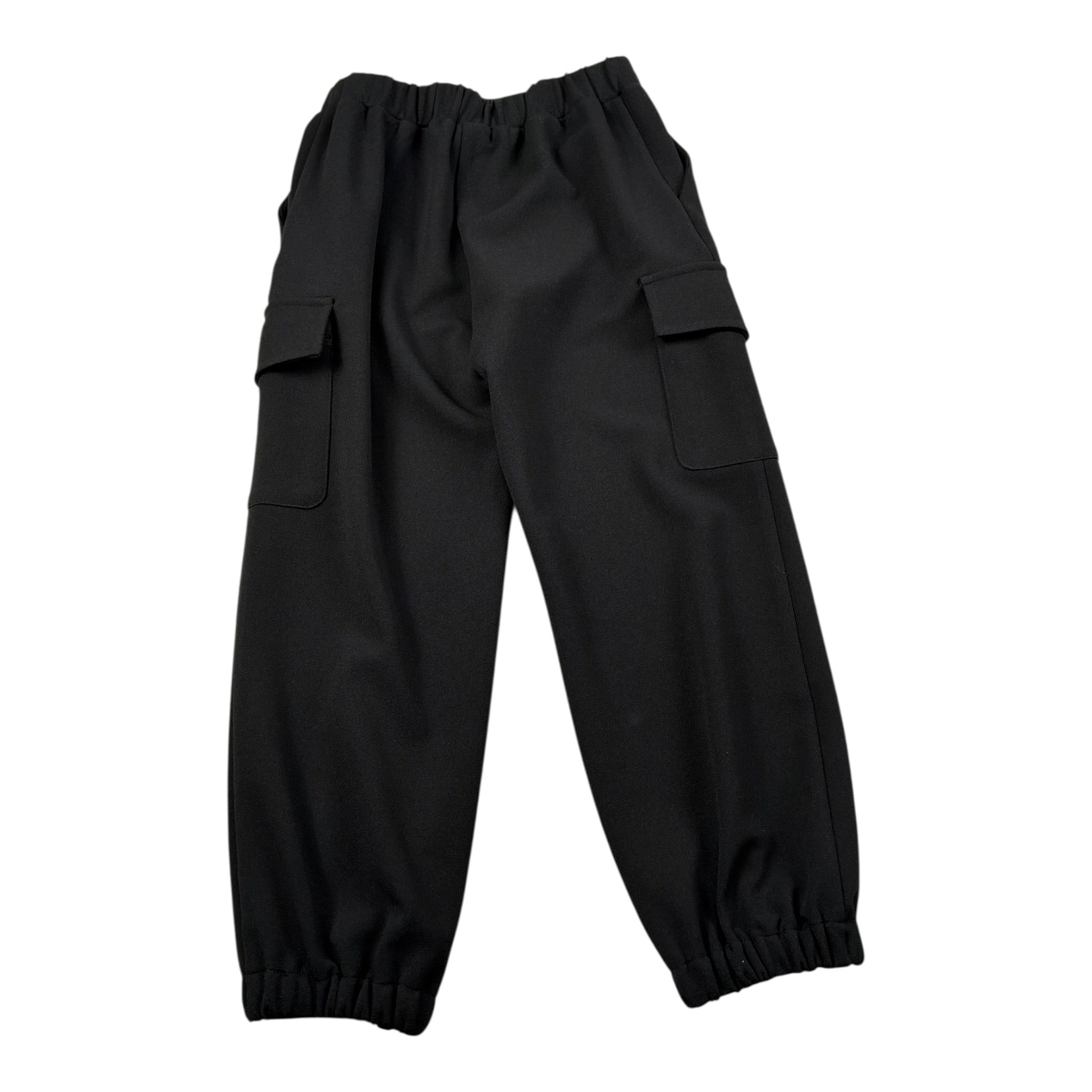 Liu Jo Pantalone tinta unita con Elastico In Vita Nero per Bambina KF4082 NERO LIU JO 
