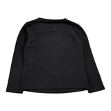 Liu Jo Shirt Collo Alto tinta unita con Paillettes Nero per Neonata KF4118N NERO LIU JO 
