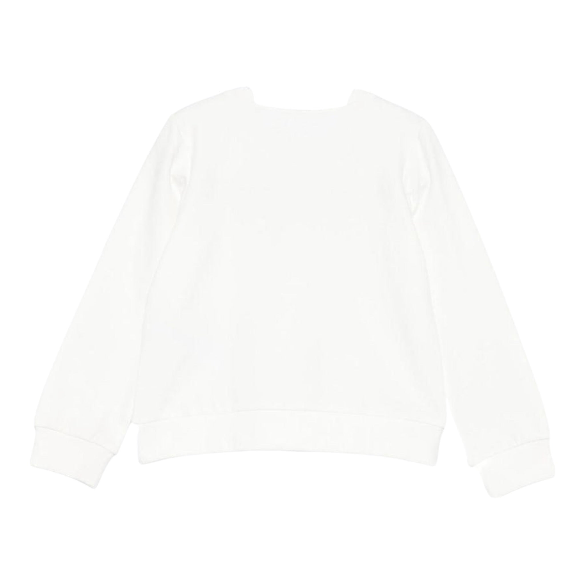 Liu Jo Felpa Chiusa Girocollo tinta unita con Brillantini Bianco per Neonata KF5001XX BIANCO LIU JO 