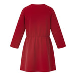 Liu Jo Abito Girocollo tinta unita con Brillantini Bordeaux per Neonata KF5004XX BORDEAUX LIU JO 