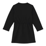 Liu Jo Abito Girocollo tinta unita con Brillantini Nero per Neonata KF5004XX NERO LIU JO 