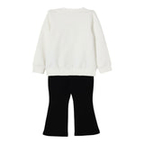 Liu Jo Completo 2Pz Felpa-Leggins Bicolore Bianco/Nero per Bambina KF5006X BIANCO/NERO LIU JO 