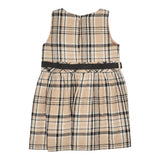 Liu Jo Abito tinta unita Giromanica con Fantasia Beige per Bambina KF5013 BEIGE LIU JO 