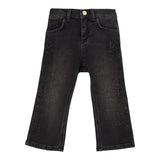 Liu Jo Jeans tinta unita Modello Zampa Nero per Bambina KF5035X NERO LIU JO 