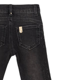 Liu Jo Jeans tinta unita Modello Zampa Nero per Bambina KF5035X NERO LIU JO 