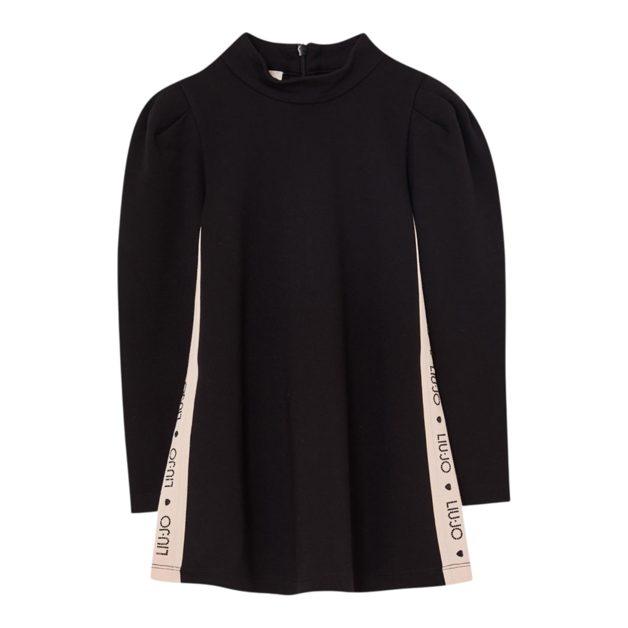 Liu Jo Abito Manica Lunga tinta unita Nero per Bambina KF5038 NERO LIU JO 