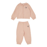 Liu Jo Completo 2 Pezzi Felpa-Pantalone tinta unita Rosa per Bambina KF5044 ROSA LIU JO 
